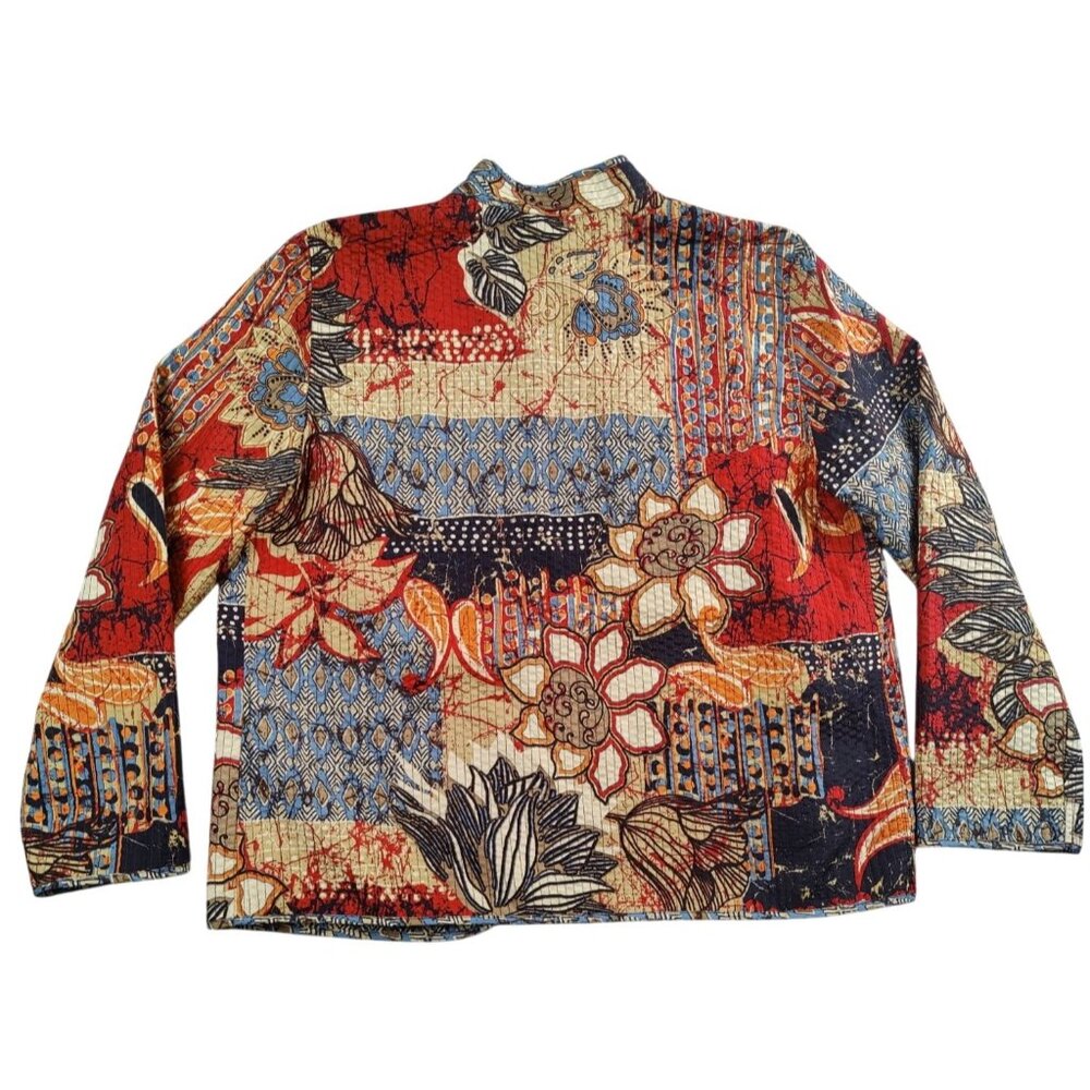 Women's Light Weight Quilted Reversible Jacket - Picture 6 of 7